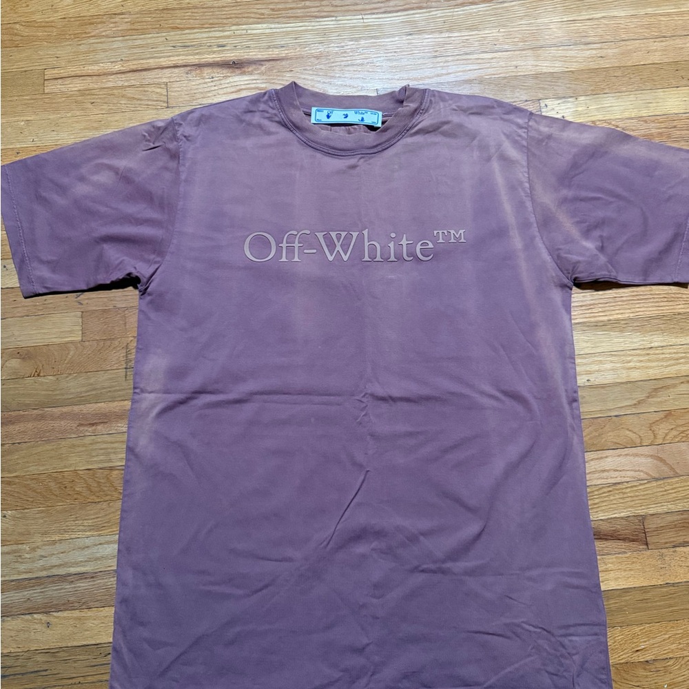 Off-White Men's brown T-Shirt